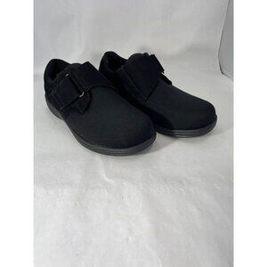 Orthofeet Mens X-Wide Orthopedic Shoes 10.5 4E Adjustable Strap Black Sole Comfo
